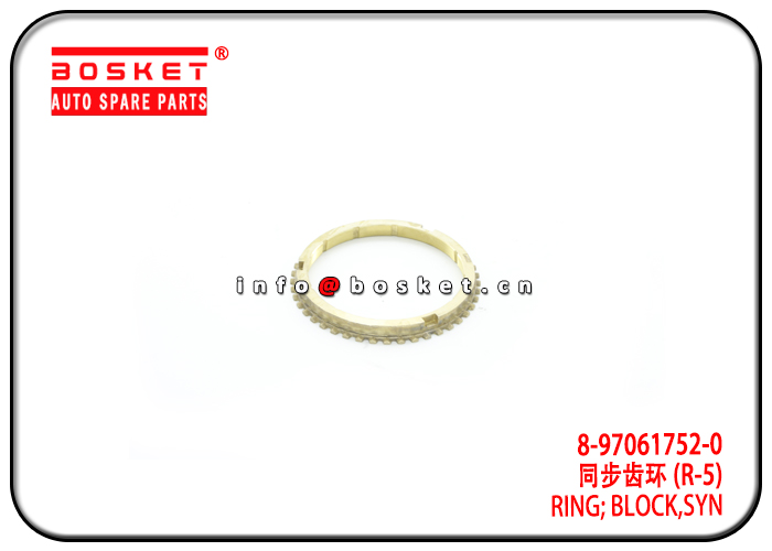 8-97061752-0 8970617520 Synchronizer Block Ring Suitable for ISUZU 4JB1 NKR55