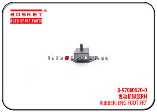 8-97080620-0 5-87610187-BVP 8970806200 587610187BVP Front Engine Foot Rubber Suitable for ISUZU 4JB1