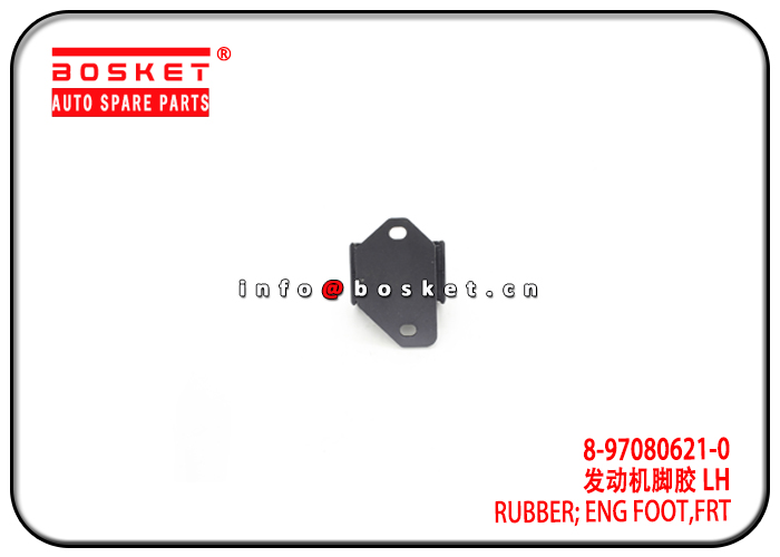 8-97080621-0 5-87610188-BVP 8970806210 587610188BVP Front Engine Foot Rubber Suitable for ISUZU NHR