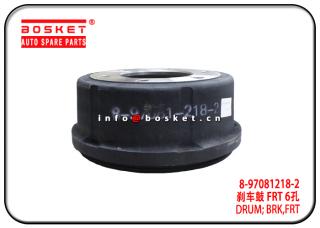 8-97081218-2 8970812182 Front Brake Drum Suitable for ISUZU 4HF1 4HK1 NPR 