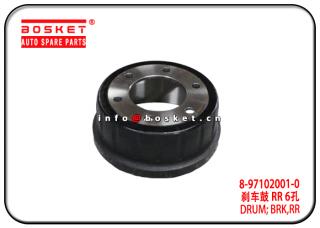 8-97102001-0 8-97319056-0 8971020010 8973190560 Rear Brake Drum Suitable for ISUZU NPR75 700P  