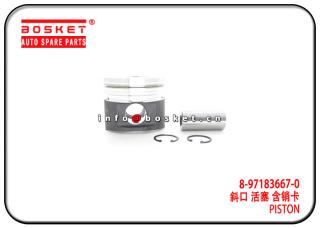 8-97176657-1 8-97183667-0 8971766571 8971836670 Piston Suitable for ISUZU 4HF1 NKR NPR