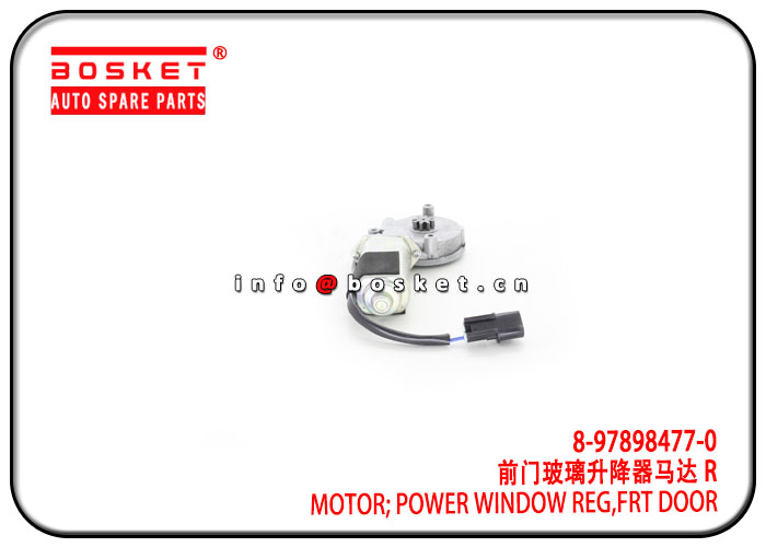 8-97898477-0 8978984770 Front Door Power Window Regulator Motor Suitable for ISUZU 4JH1 NKR77 