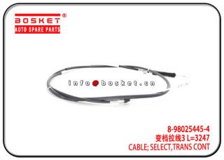 8-98025445-4 44S4 8-98025445-4 Transmission Control Select Cable Suitable for ISUZU NPR 700P MYY5T