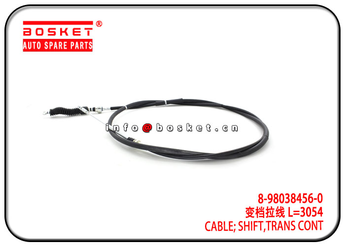 8-98038456-0 4S60 8980384560 Transmission Control Shift Cable Suitable for ISUZU 4JB1T NMR