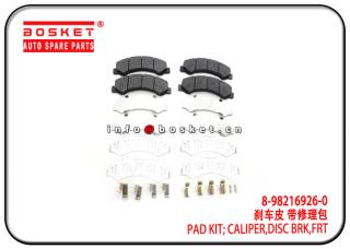 8-98216926-0 8-97168634-0 8982169260 8971686340 Front Disc Brake Caliper Pad Kit Suitable for ISUZU 