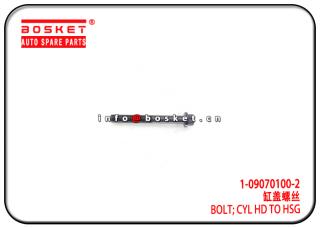 1-09070100-2 1090701002 Cylinder Head To Housing Bolt Suitable for ISUZU 6BG1T MRMT