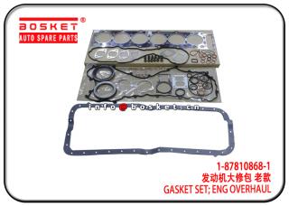 1-87810868-1 1-87811621-0 1878108681 1878116210 Engine Overhaul Gasket Set Suitable for ISUZU 6HE1 F