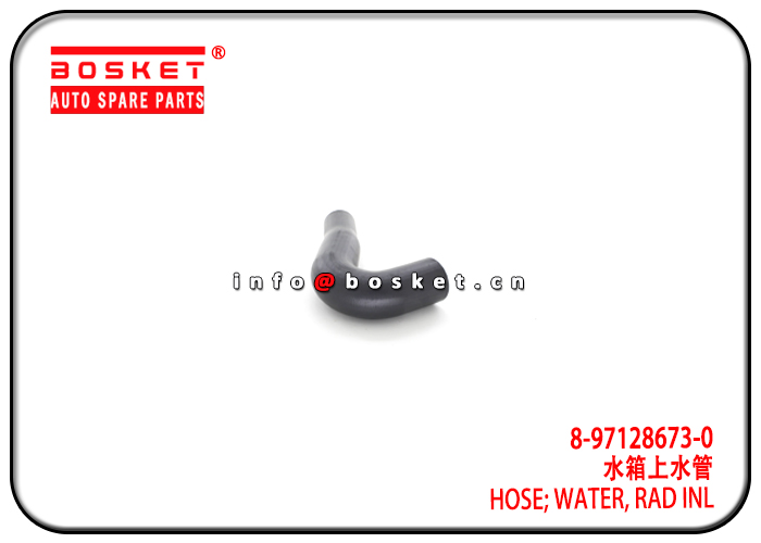 8-97128673-0 8-97034005-0 8971286730 8970340050 Radiator Inlet Water Hose Suitable for ISUZU 4HF1 NP