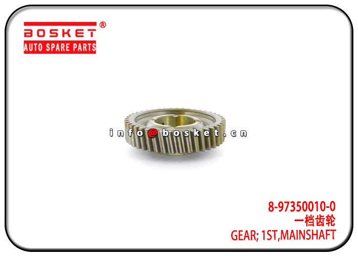 8-97350010-0 8-97241242-0 8973500100 897241242 Mainshaft First Gear Suitable for ISUZU NKR NPR MYY5T