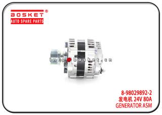 8-98029892-2 LR280-708B 8980298922 LR280708B Generator Assembly Suitable for ISUZU 4HK1T NKR NPR