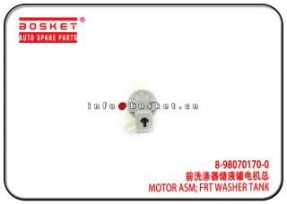 8-98070170-0 8980701700 Front Washer Tank Motor Assembly Suitable for ISUZU FTR FVR VC46