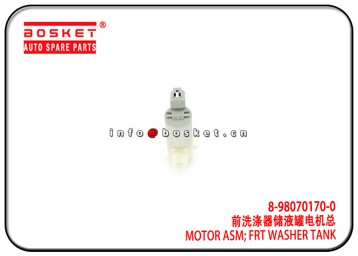 8-98070170-0 8980701700 Front Washer Tank Motor Assembly Suitable for ISUZU FTR FVR VC46