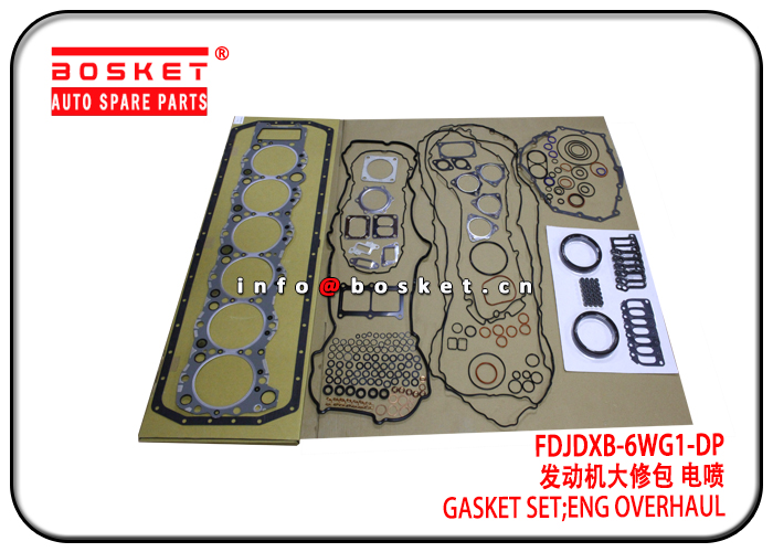 FDJDXB-6WG1-DP FDJDXB6WG1DP Engine Overhaul Gasket Set Suitable for ISUZU 6WG1 