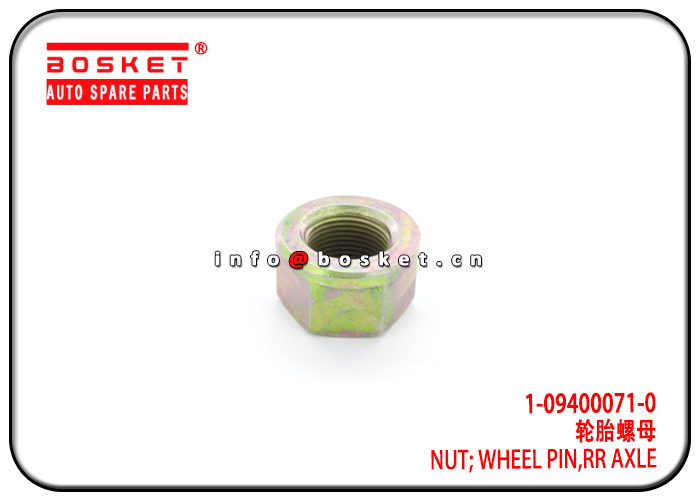 1-09400071-0 1094000710 Rear Axle Wheel Pin Nut Suitable for ISUZU 10PE1 6WF1 VC46 CXZ81