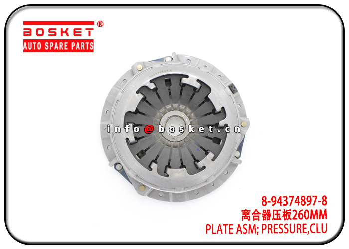 8-94374897-8 ISC589 8943748978 Clutch Pressure Plate Assembly Suitable for ISUZU 6VD1 UCS25 