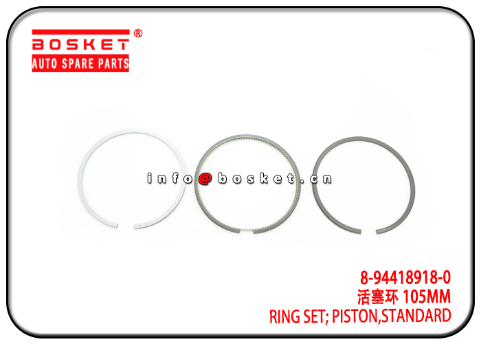 8-94418918-0 YJI10-082ZZ YJI10-118ZZ 8944189180 YJI10082ZZ YJI10118ZZ Standard Piston Ring Set Suita