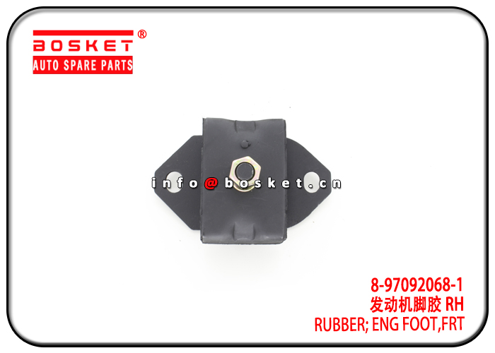 8-97092068-1 8970920681 Front Engine Foot Rubber Suitable for ISUZU 4BE1 NPR58 