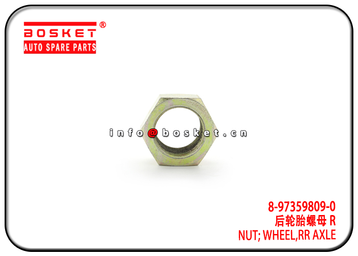 8-97359809-0 1-42333023-0 8973598090 1423330230 Rear Axle Wheel Nut Suitable for ISUZU 4HE1TC CYZ