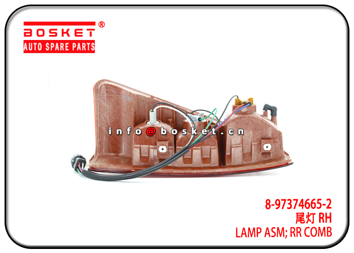 8-97374665-2 VC-DMAX-IS-107 RH 8973746652 VCDMAXIS107 RH Rear Combination Lamp Assembly Suitable for