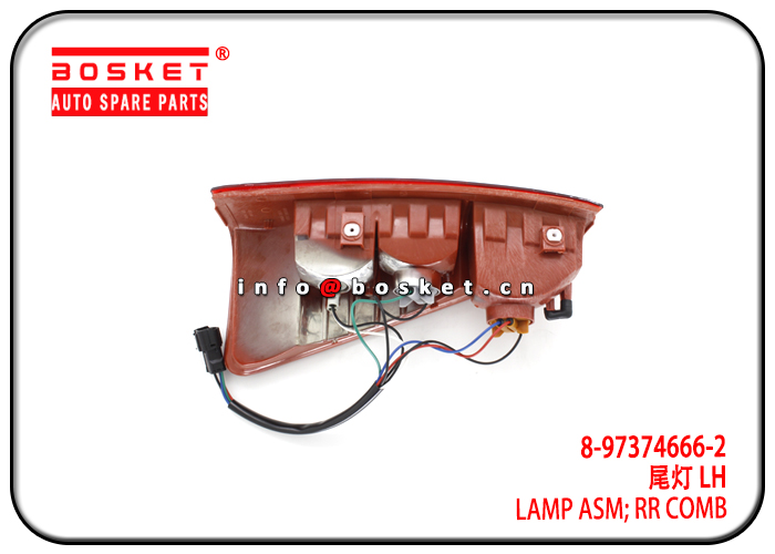 8-97374666-2 VC-DMAX-IS-107 LH 8973746662 VCDMAXIS107 LH Rear Combination Lamp Assembly Suitable for