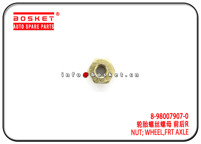 8-98007907-0 8-94365147-0 8980079070 8943651470 Front Axle Wheel Nut Suitable for ISUZU 4HG1 NPR71 