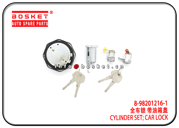 8-98201216-1 8982012161 Car Lock Cylinder Set Suitable for ISUZU 4HK1 700P 