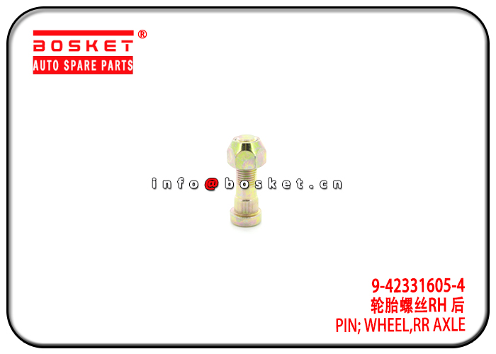 9-42331605-4 9423316054 Rear Axle Wheel Pin Suitable for ISUZU 4JB1 NKR55 