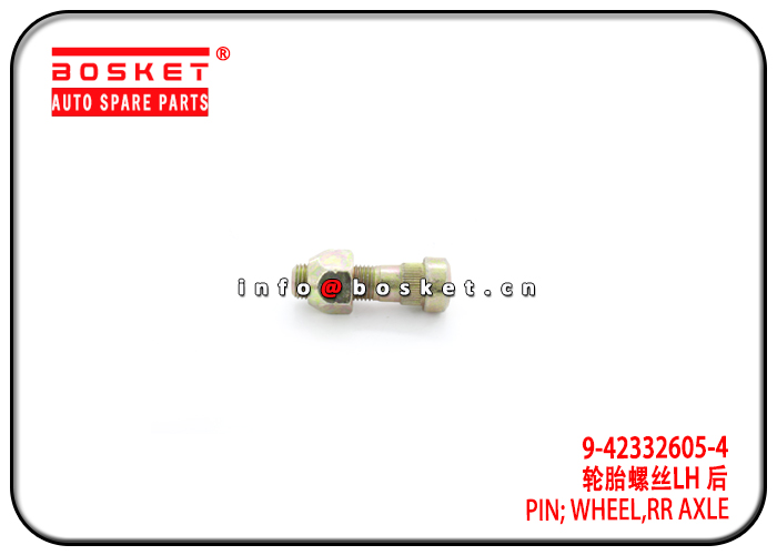 9-42332605-4 9423326054 Rear Axle Wheel Pin Suitable for ISUZU 4JB1 NKR55 