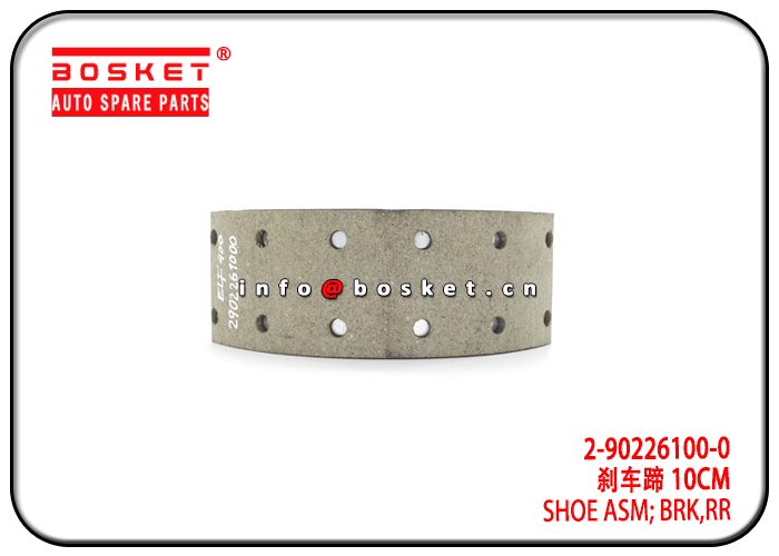 2-90226100-0 2902261000 Rear Brake Shoe Assembly Suitable for Mexico Market 4HE1 ELF400 NPR 