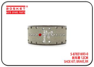 5-87831693-0 5878316930 Rear Brake Shoe Kit Suitable for Mexico Market 4HK1-T NPR ELF500 