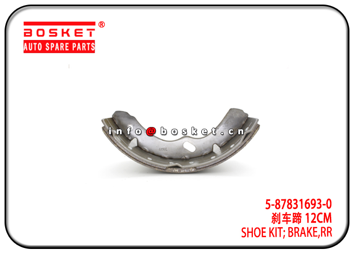 5-87831693-0 5878316930 Rear Brake Shoe Kit Suitable for Mexico Market 4HK1-T NPR ELF500 