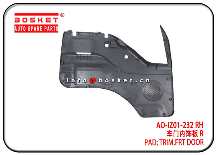 AO-IZ01-232 RH AOIZ01232 RH Front Door Trim Pad Suitable for ISUZU 600P NKR NPR NQR 20