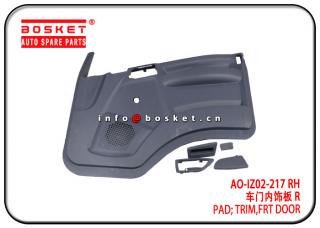 AO-IZ02-217 RH AOIZ02217 RH Front Door Trim Pad Suitable for ISUZU 700P NKR NPR NQR 20