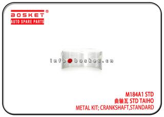 M184A1 STD 8-94168553-0 8941685530 Standard Crankshaft Metal Kit Suitable for ISUZU 4JA1 NHR NKR