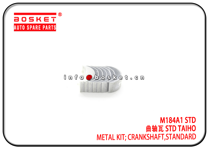 M184A1 STD 8-94168553-0 8941685530 Standard Crankshaft Metal Kit Suitable for ISUZU 4JA1 NHR NKR