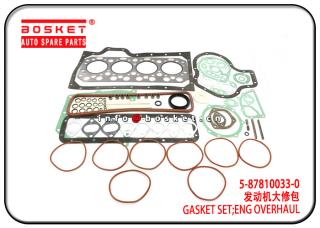 5-87810033-0 5878100330 Engine Overhaul Gasket Set Suitable for ISUZU DA220 