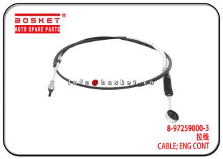 8-97259000-3 8972590003 Engine Control Cable Suitable for ISUZU NPR 