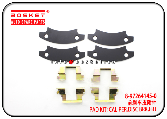 8-97264145-0 8972641450 Front Disc Brake Caliper Pad Kit Suitable for ISUZU DMAX 4X4