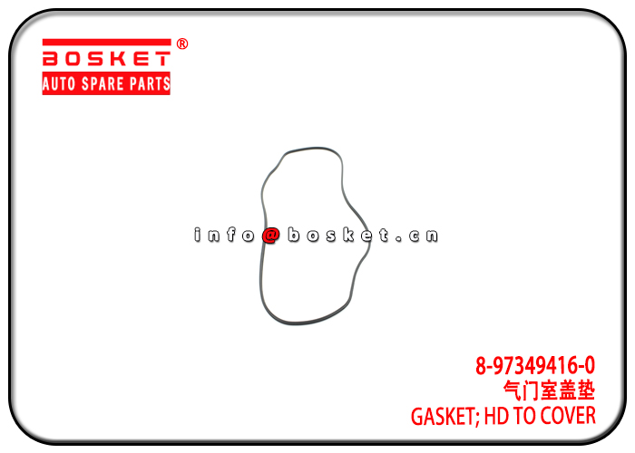 8-97349416-0 8-97161131-0 8973494160 8971611310 Head To Cover Gasket Suitable for ISUZU 4JH1 4JB1 NK