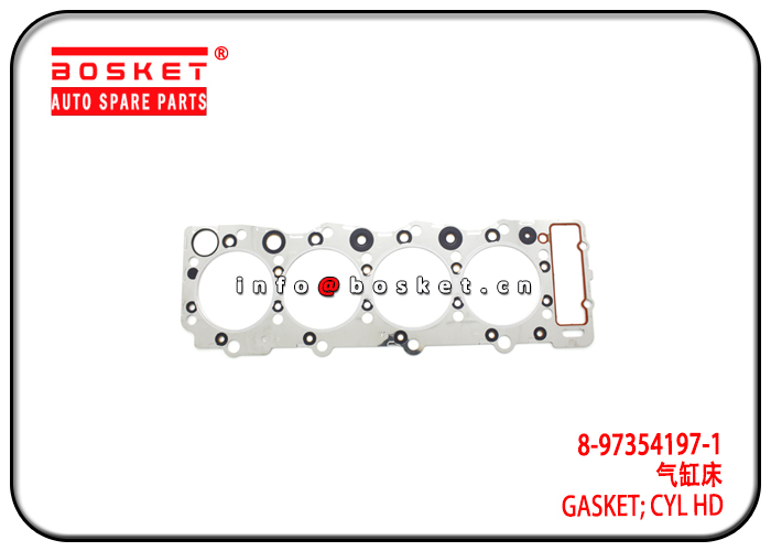8-97354197-1 8-97138067-1 8973541971 8971380671 Cylinder Head Gasket Suitable for ISUZU 4HE1 NQR70 