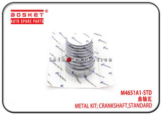 M4651A1-STD M4651A1STD Standard Crankshaft Metal Kit Suitable for ISUZU 4JB1 4JB1T 4JG1